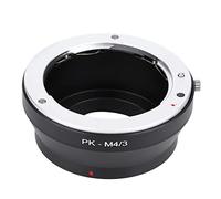 Zjythocyber PK - M4/3 Adapter Ring for Pentax PK Lens to Micro 4/3 Camera Body, Metal Lens Adapter with Infinity Focus, Manual Focus and Exposure Support for and