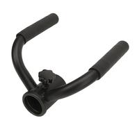 Zjythocyber T Bar Row Barbell Handle, High Strength Iron T Bar Row Attachment, Multi Functional Gym Rowing Handle for Deadlift Biceps Squats, Lightweight Weightlifting Landmine Handle for Home