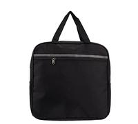 Zjythocyber Wheelchair Storage Bag, Multi Pocket Wheelchair Bag, Large Capacity 600D Oxford Cloth Wheelchair Walker Hanging Bag with Hook and Loop for Adults and Seniors