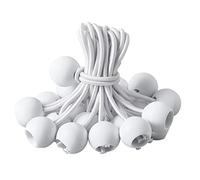 Zjyufy 20pcs Bungee Cords With Balls, Bungee Balls, Bungee Straps, Short Elastic Bungees, Tie-Down, Adjustable Bungee Straps, 15cm