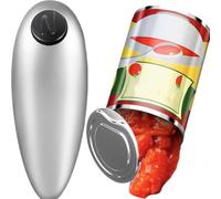 Zjyufy Electric Can Opener, Automatic Can Opener, Electric Tin Opener, Smooth Edge Hands Free Auto Can Opener for Seniors with Arthritis
