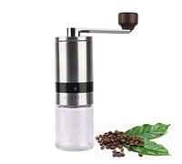 Zjyufy Manual Coffee Grinder, Portable Coffee Grinder Manual with 6 Adjustable Coarseness, Grinder Manual for Aeropress Hand Pour French Press Espresso, Hand Coffee Grinder for Home Office Travelling