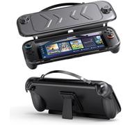 Zjyufy Schutzhülle Kompatibel mit Nintendo Switch 2 mit Ständer, PC-Frontabdeckung + TPU-Weiche Rückschale, 360° Schutz, Kratzfest, Ergonomisches Griffdesign, Tragbare Reiseabdeckung