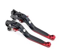 ZJYZYQ Brake Clutch Hand Levers for Ducati for Monster 797 821 659 for Hypermotard 820 939 for Multistrada 950 Handlebar Lever Accessories Folding Brake Clutch Levers(Red Black)