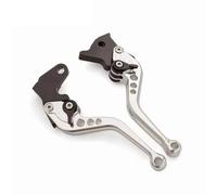 ZJYZYQ Brake Clutch Hand Levers for Triumph for Speed 400 8 Color Adjustable Motorcycle Brake Clutch Levers(Silver 177mm)