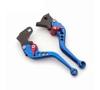 ZJYZYQ Brake Clutch Hand Levers for Triumph for Speed 400 8 Color Adjustable Motorcycle Brake Clutch Levers(Blue 177mm)