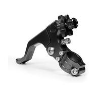 ZJYZYQ Brake Clutch Levers Hand Levers for CRF450R for Kawasaki for Suzuki Universal 22mm Shorty Stunt Clutch Lever Easy Pull Cable System(Black)