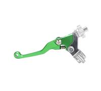 ZJYZYQ Brake Clutch Levers Hand Levers for Kawasaki for KX60 for KX65 for KX80 for KX85 for KX100 for KX112 for KX125 for KX250 for KX450 for KX500 Clutch Motorcycle Handle Accessories(Green)