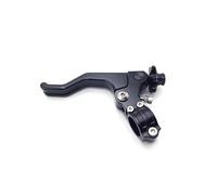 ZJYZYQ Brake Clutch Levers Hand Levers for Kawasaki for Suzuki Motorcycle Short Stunt Clutch Lever 7/8" Handlebar Easy Pull Cable System(Black)