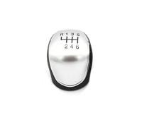 ZJYZYQ Car Gear Shift Knob for Grand for C-Max for Galaxy for Kuga for Custom for S-Max Headball Car Gear Shift Knob Head Manual Shifter Lever(6-Speed Silver)