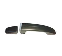ZJYZYQ Car Sliding Outer Door Handle for Focus for Escape 2012 2013 2014 2015 2016 2017 Black Spray Painted Matte Exterior Door Handle(No Hole)