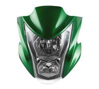 ZJYZYQ Headlamp For Kawasaki For ER6N 2012 2013 2014 2015 Motorcycle Front Headlight Fairing Light Lamp Cowling Motorbike Headlights(Green)