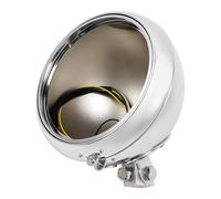 ZJYZYQ Headlamp For Softail For Fat For Boy 1986-2011 Motorcycle 7" Headlight Housing Light Bulb Bucket Motorbike Headlights