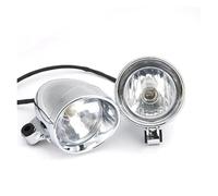 ZJYZYQ Headlamp For Virago For XV 250 500 535 700 750 920 1100 2pcs Universal 12V Motorcycle Headlight Spot Fog Light Motorbike Headlights