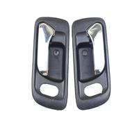 ZJYZYQ Interior Door Handle Inner for Accord 1998 1999 2000 2001 2002 Chrome Black Car Auto Inner Interior Door Handle