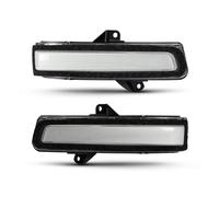 ZJYZYQ Mirror Indicator Light Lamp Lens For Suzuki For Swift 2012 2013 2014 2015 2PCS LED Turn Signal Light Rearview Mirror Blinker Lamp