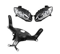 ZJYZYQ Motorcycle Headlight For YZF For R1 2004 2005 2006 Motorcycle Headlight Head Light Lamp Upper Fairing(One Set)