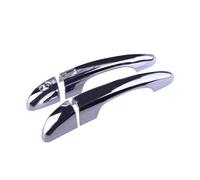 ZJYZYQ Outer Side Door Handle for Hyundai for Tucson 2021 2020 2019 2018 2017 2016 8Pcs Chrome Door Handle Cover Trim Decor Plastic