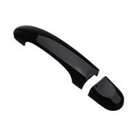 ZJYZYQ Outer Side Door Handle for Transporter for T5 for T6 for Van 2003-2015 Gloss Black 8Pcs Set ABS Chrome Door Handle Covers Trim