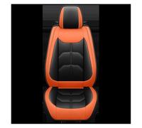ZJYZYQ Seat Covers Cars 1 PC Car Seat Cover For Q5 For Q2 For Q3 For Q6 For Q7 For Q8 For S1 For S4 For S5 For S6 For SQ5 For RS3 For RS4 For RS5 For RS6(Black Orange)