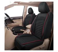 ZJYZYQ Seat Covers Cars 1seat Car Seat Cover Waterproof For SEAT For Toledo For Exeo(Black Red)