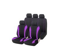 ZJYZYQ Seat Covers Cars Car Seat Covers Interior Seat Cover For VW For Golf For Amarok For Canyon For Aventura Seat Protector(Purple)