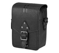 ZJYZYQ Tail Bag for Cruiser for Softail for Dyna for Sportsters Retro Leather T-Bar Handle Bags Motorcycle Waterproof Motorcycle Pannier
