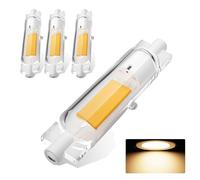 ZJZG R7S LED Bulb 78mm Dimmable, Warm White 3000K 2000LM, R7S 78mm LED Bulb 20W Equivalent 200W Halogen Light Bulbs, Flicker-Free, 360° Light Angle, Energy Saving Floodlight, 4 Pack