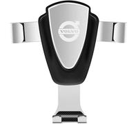 ZKAYHGG Car Phone Holder for Volvo V90 Cross Country, Air Vent Cradle Adjustable Car Phone Mount with 360 Rotation Shockproof and One Button Release,Silver