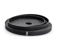 Zkenshan-3D Printer Timing Belt Arc Tooth S5M Open Synchronous Belt Width 10/12/15/20/25/30mm Rubber Fiberglass Neoprene For Elevator Door Machine Belt, Synchronous Belts(5 Meters,15mm)