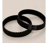 Zkenshan-3D Printer Timing Belt GT2/2M 70 72 74 76 78 80 82 90 92 100 Belt Closed Loop Rubber 2GT-72/100-6 Timing Belt Teeth 36 50 Width 6mm For 3D Printer, 2pcs, Synchronous Belts