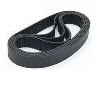 Zkenshan-3D Printer Timing Belt GT2 Rubber Timing Belt 2GT Closed-loop Synchronous Width 5/6/9/10/15/20mm Perimeter 60-152mm, Synchronous Belts(2GT-150mm,5mm)