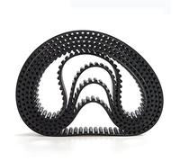 Zkenshan-3D Printer Timing Belt HTD 8M Synchronous Belt C=592/600/608/616 Width 15/20/25/30/40mm Teeth 74 75 76 77 HTD8M Timing Belt 600-8M 616-8M, Synchronous Belts