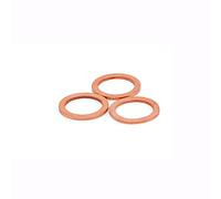 Zkenshan-washers M32 M33 M34 M35 M36 M38 M40 M42 M44 M45 M46 M48 M50 M60 Brass Copper Sealing Boat Crush Washer Flat Seal Gasket Ring Sump Plug, good wear resistance (Inner Diameter : M48x58x2 1Pcs)