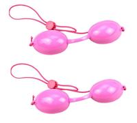 ZKFSIE 2PCS Pink UV Protective Eyewear, Sunbed Goggles, Tanning Goggles for Sunbeds, Eye Protection for Sunbeds, Indoor and Outdoor Use, Lightweight and Comfortable Design