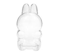 ZKFSIE Protective Keychain for Doll Have a Seat, Transparent PVC Case, Mini Transparent Doll Protector Cover Clear Dust Cover Walking Display Bag Display Case