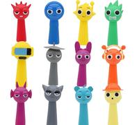 ZKFSIE S-prunki 12 Pcs Miniature Figures - Safe, Durable, Colorful Toys for Kids Aged 3 and Up, Collectible