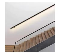 zklaseot LED Aluminum Handrail - Stair Handrail - Luminous Staircase Railing, Safety Banisters, Armrests for Outdoor & Indoor Stairs, Porch, Deck(100cm/3.3ft)