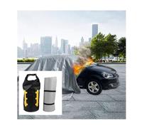 Welding Blankets, Car Fire Blanket Welding Blanket, Heavy Duty Fireproof, Thermal Resistant Insulation, Easy To Install(3x4m)