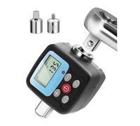 ZKLGS Digital Torque Adapter, Digital Torque Wrench Adapter - Precision Electronic Torque Tool Converter and Meter with LCD Display, Includes 1/2", 1/4(135N)