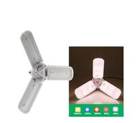 ZKLGS Grow Light, Fan leaf Foldable LED Grow Light Full Spectrum E27 Plant Growing Light Phytolamp Bulb For Indoor Plants Flower Seedling(36w-180led)