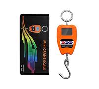 ZKLGS Hanging Scale, Mini Electronic 50Kg 10g Hanging Scale LCD Digital Scale Fishing Weights Pocket Scale Luggage Scales 200kg/300kg/50KG(Groen)