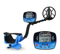 ZKLGS Metal Detector for Adults, Underground Metal Detector Gold LCD Search Target ID Max Depth Treasure Hunting PinPointer Waterproof Locate Model