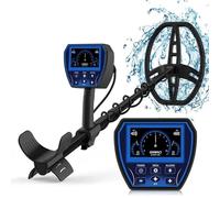 ZKLGS Metal Detector for Adults, Underground Metal Detector Outdoor High Precision Gold Metal Detector LCD Treasure Hunter