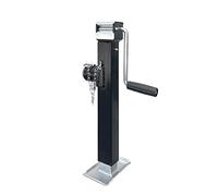 ZKLGS Travel 15Inch Side Swivel Weld-on Square Tube Trailer Jack Stands Support Legs Corner Steady Camper RV Parts Caravan Accessories for Caravan, Campervan, Boat, Motorhome