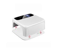 ZKLGS UV Nail Lamp, Wireless UV Led Nail Lamp 72W Rechargeable 15600mAH Professional Gel Nail Dryer Nail Polish Curling Light For All Gel Nail Polish for Home and Salon(Rechargable)