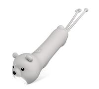ZKLiLi Rechargeable Polar Bear Children's Flashlight, a Fun Polar Bear Flashlight Suitable for Camping and Outdoor Exploration, Dog Walking, Birthday Gift, 1 Pack Polar Bear