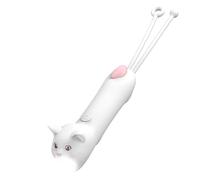 ZKLiLi White Cat Rechargeable Kid's LED Flashlight, Suitable for Camping and Outdoor Adventure Fun White Cat Kid Flashlight, Walking Dog, Birthday Gift