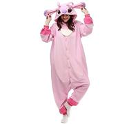 ZKomoL Adult Onesie Costume Unisex Party Pajamas for Women Cosplay Sleepwear Gifts Costume Christmas