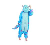 ZKomoL Adult Onesie Unisex Party Pajamas for Women Cosplay Sleepwear Gifts Costume Christmas, Sullivan, L